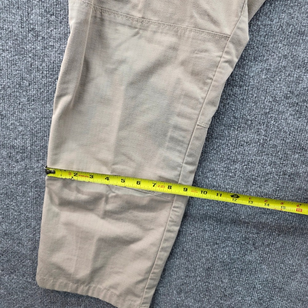 5.11 Tactical Pants Mens Khaki Cargo Work Outdoor Pockets Size 38 - Picture 8 of 9